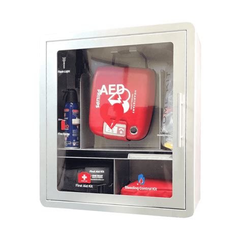 Emergency Ready Hub – First Aid & AED Cabinet